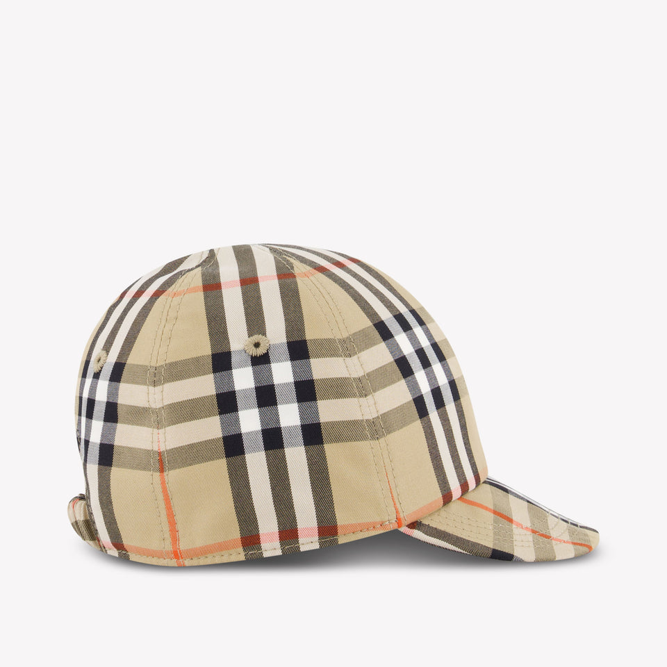 Burberry Bsb Cap Baby Unisex Cap In Beige