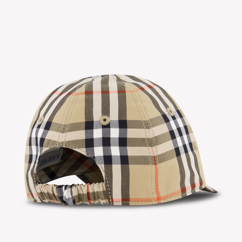Burberry Bsb Cap Baby Unisex Cap In Beige