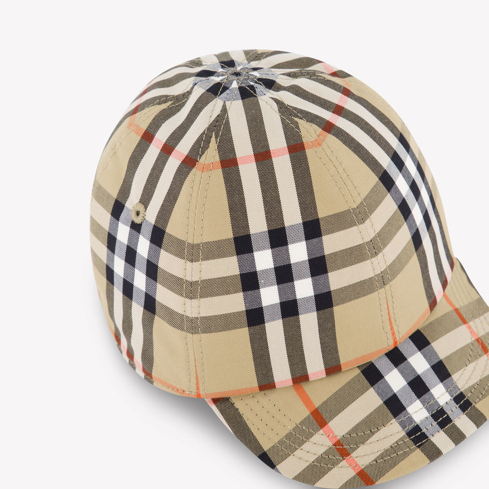 Burberry Bsb Cap Baby Unisex Cap In Beige