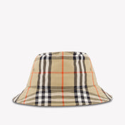 Burberry Bucket Hat Baby Unisex Hat In Beige