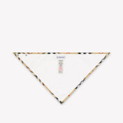 Burberry Snap Bibo Baby Unisex Accessory In White