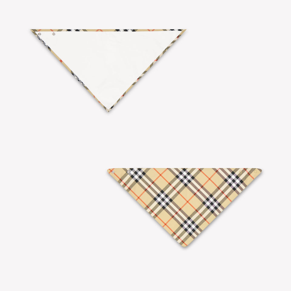 Burberry Snap Bibo Baby Unisex Accessory In White