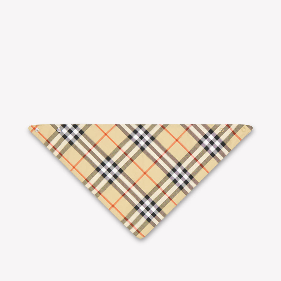 Burberry Snap Bibo Baby Unisex Accessory In White