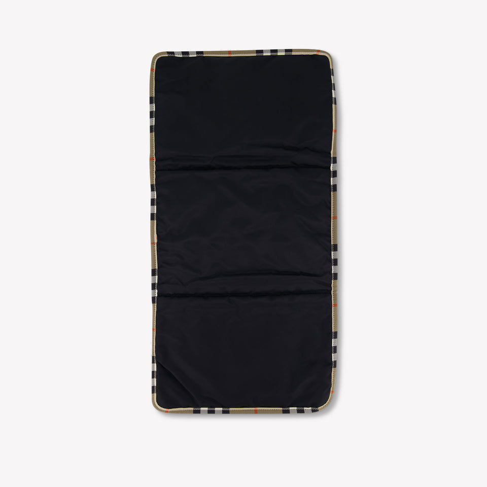 Burberry Norwich Baby Unisex Diaper Bag In Black