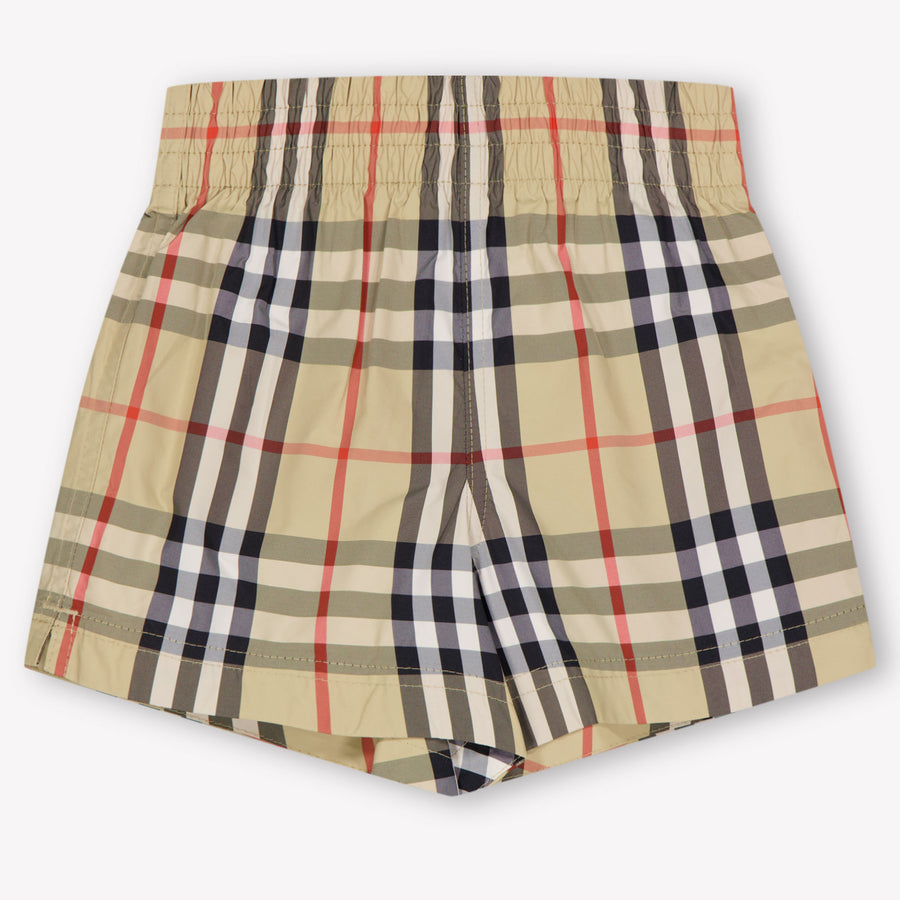 Burberry Atticus Baby Boys Swimwear In Beige