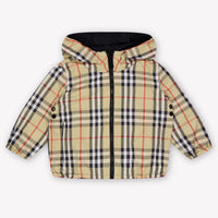 Burberry Reece Baby Unisex Intermediate Jacket In Beige