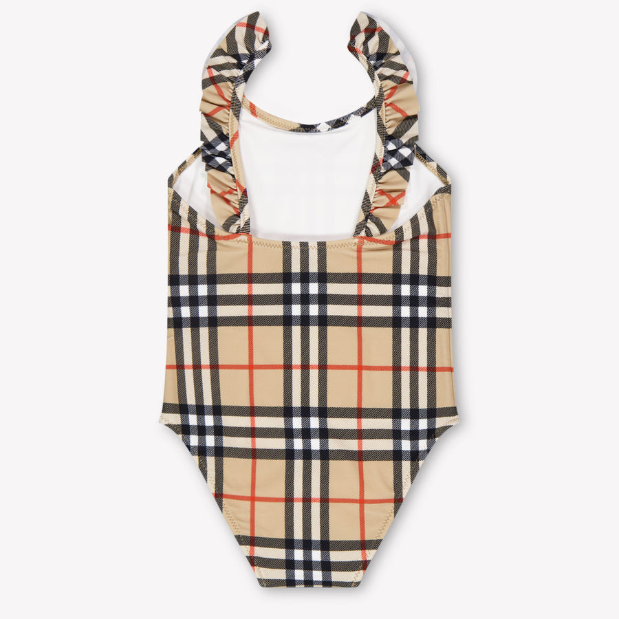 Burberry Tilly Baby Girls Swimwear In Beige