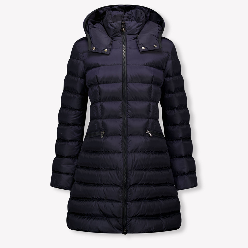 Moncler Kids Girls Jackets In Navy