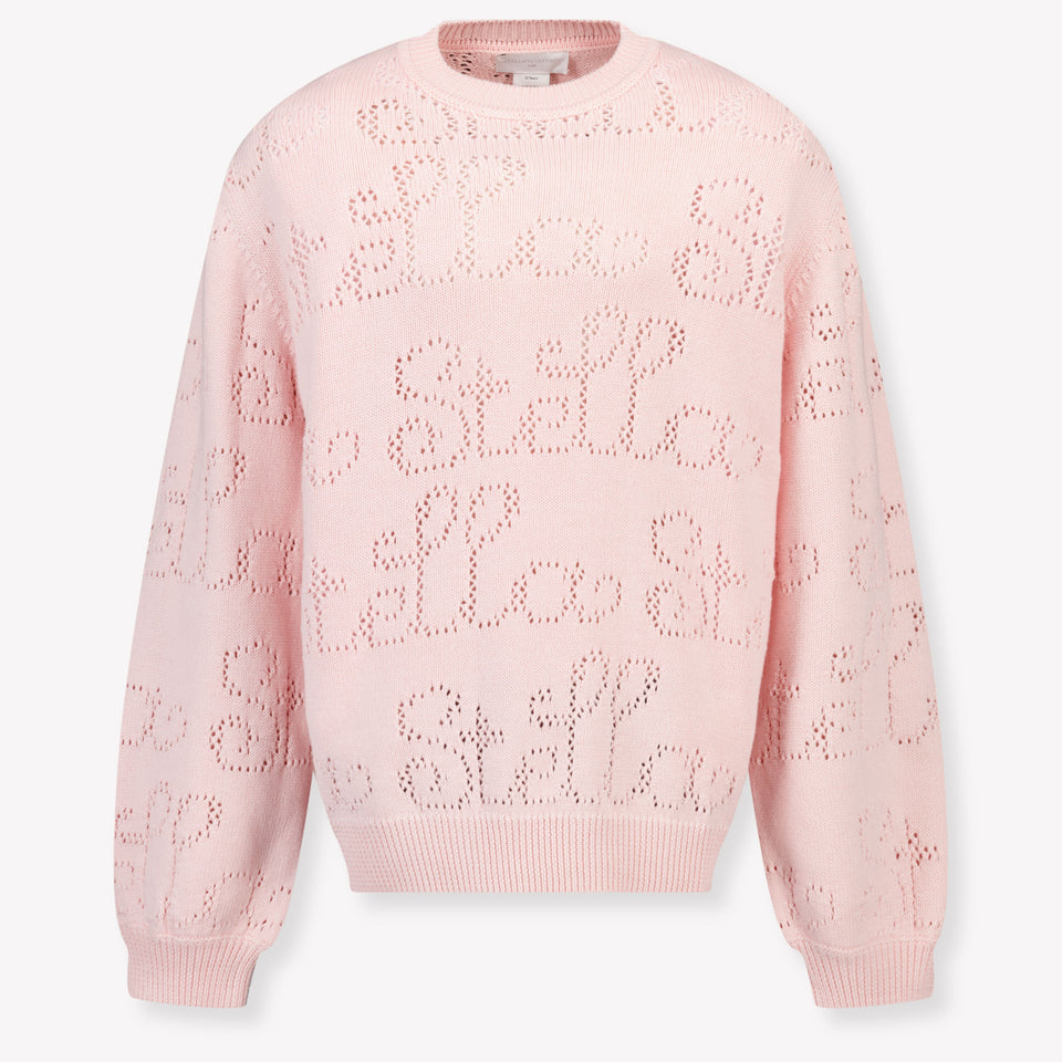 Stella McCartney Kinder Meisjes Trui In Licht Roze