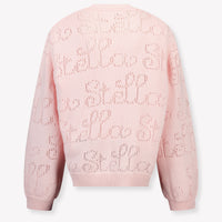 Stella McCartney Kids Girls Sweater In Light Pink