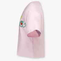 Stella McCartney Kids Girls T-Shirt In Light Pink