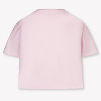 Stella McCartney Kids Girls T-Shirt In Light Pink