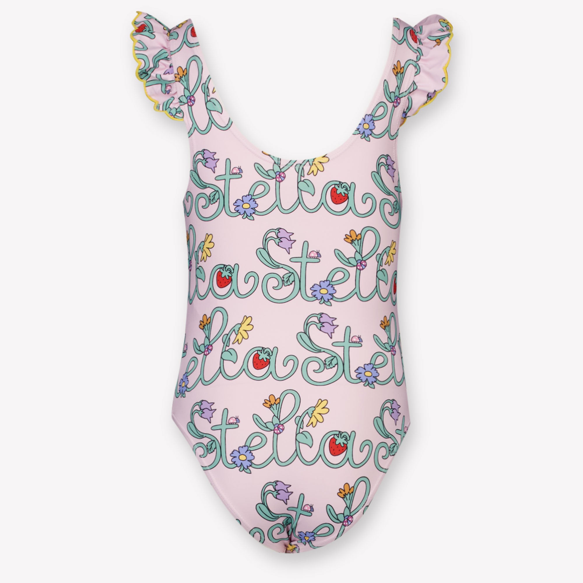 Stella McCartney Kids Girls Swimwear In Light Pink