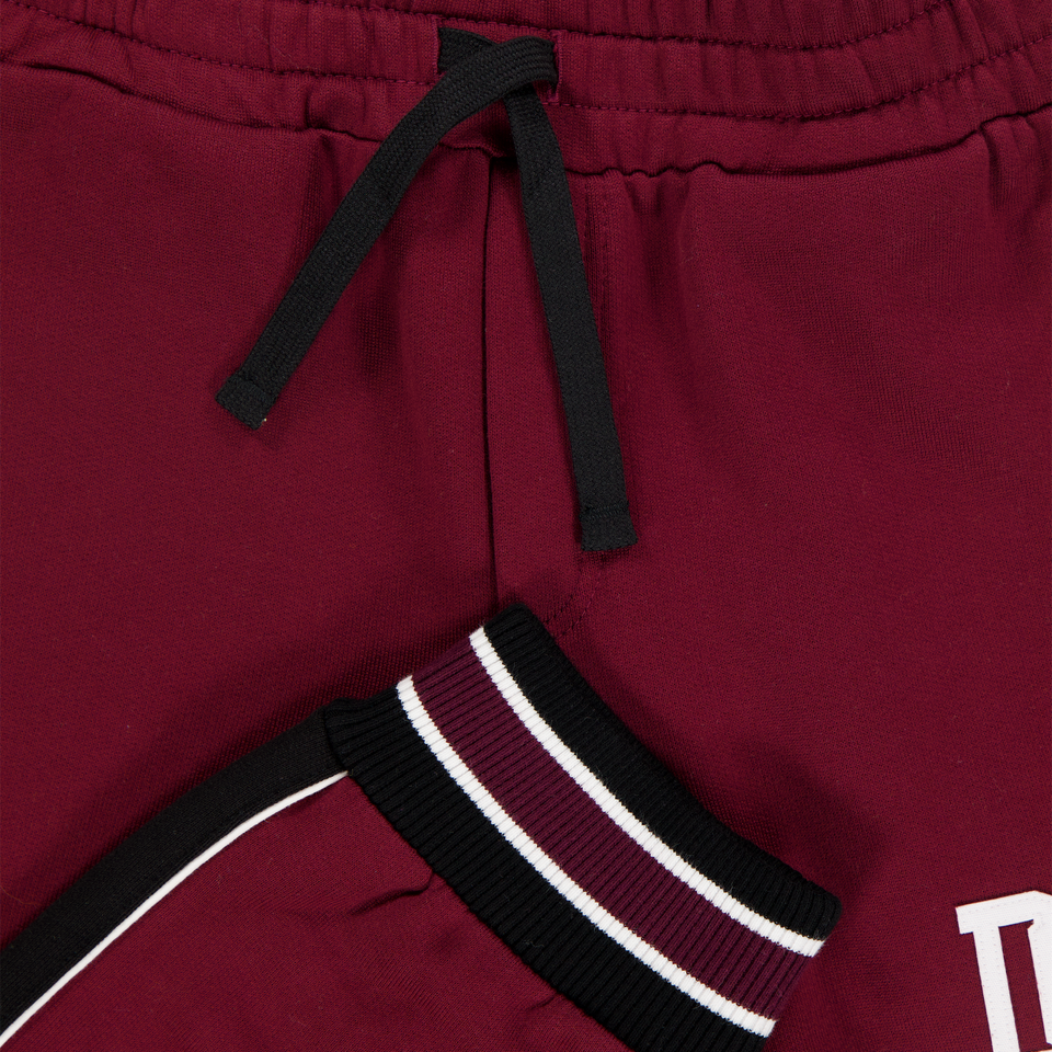 Dolce & Gabbana Kinder Jongens Broek In Bordeaux