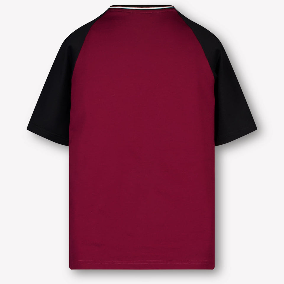 Dolce & Gabbana Kids Boys T-Shirt In Bordeaux