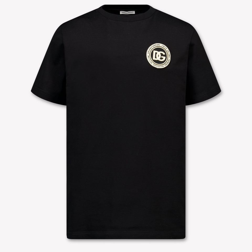 Dolce & Gabbana Kids Boys T-Shirt In Black