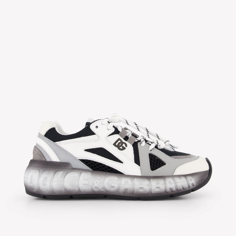 Dolce & Gabbana Kinder Jongens Sneakers In Grijs
