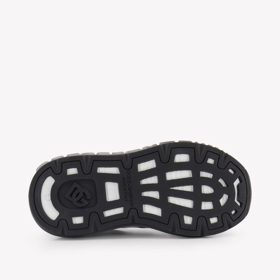 Dolce & Gabbana Boys Sneakers In Gray