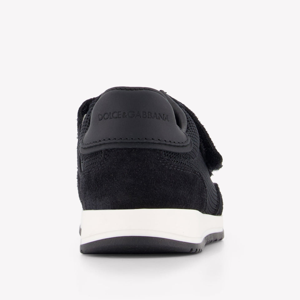Dolce & Gabbana Jongens Sneakers In Zwart