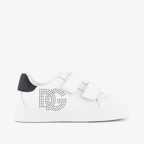 Dolce & Gabbana Unisex Sneakers In Wit