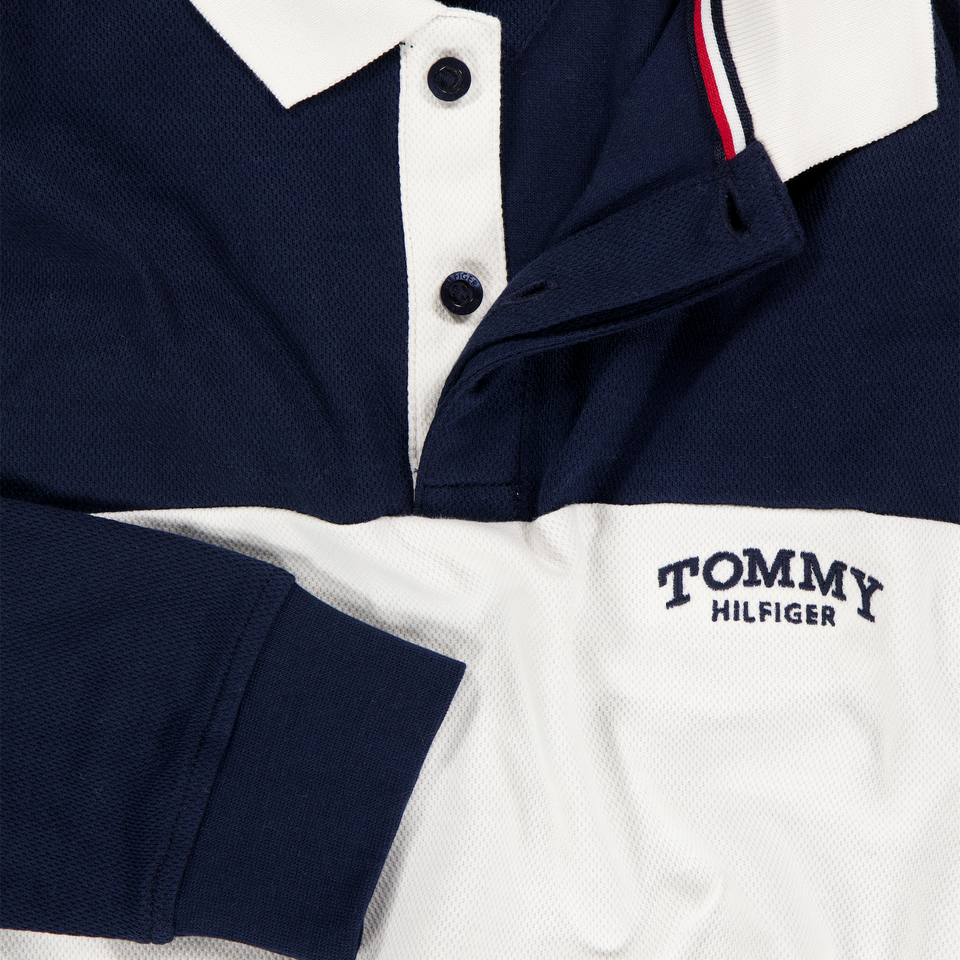 Tommy Hilfiger Kids Boys Polo In Navy