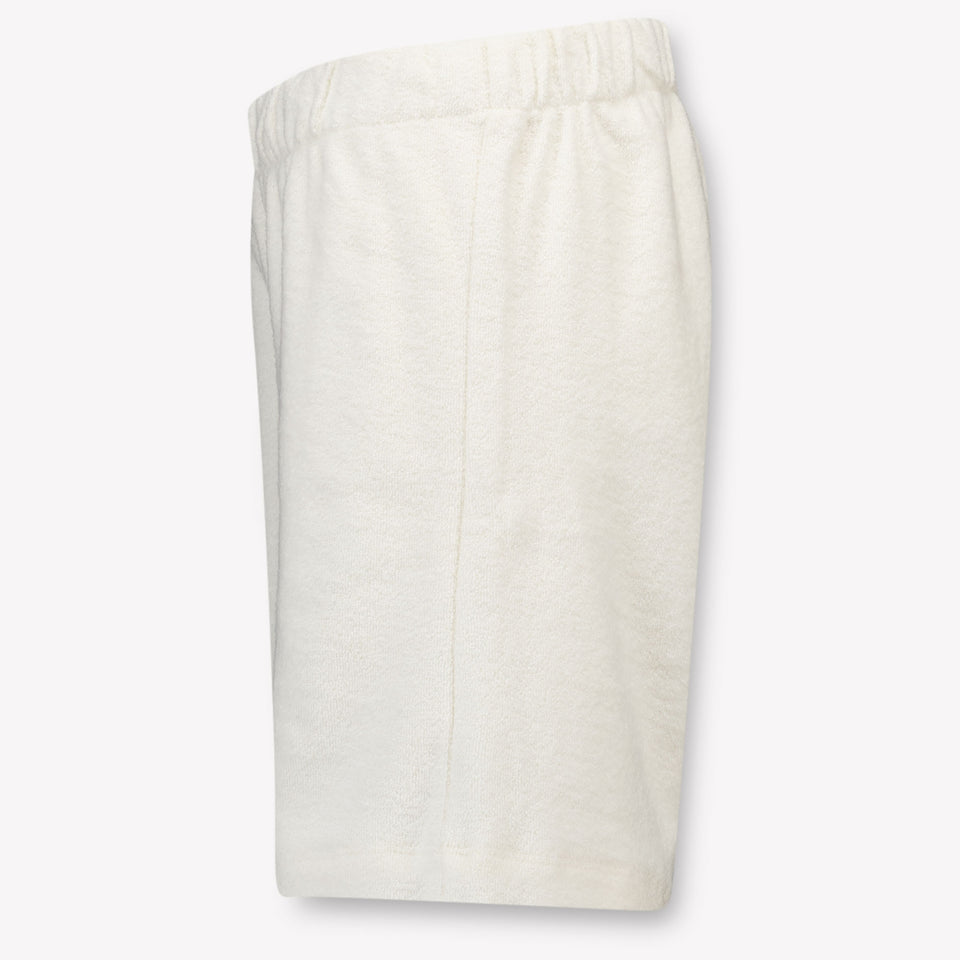 Donsje Amsterdam Kids Unisex Shorts In OffWhite