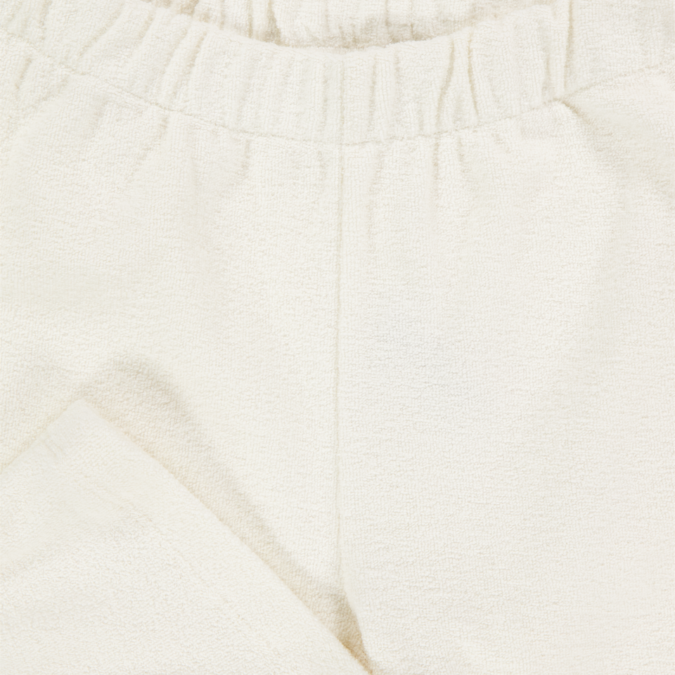 Donsje Amsterdam Kids Unisex Shorts In OffWhite