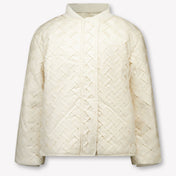 Donsje Amsterdam Kids Girls Summer jacket In Beige