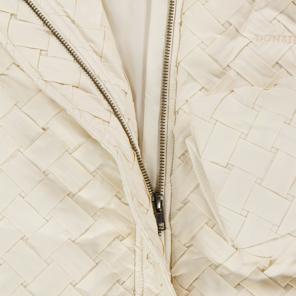 Donsje Amsterdam Kids Girls Summer jacket In Beige