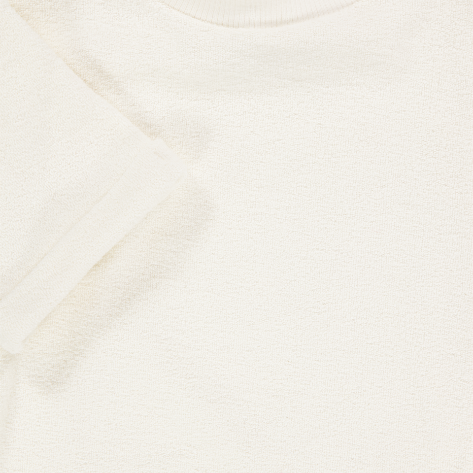 Donsje Amsterdam Tommy Kids Unisex T-Shirt In OffWhite