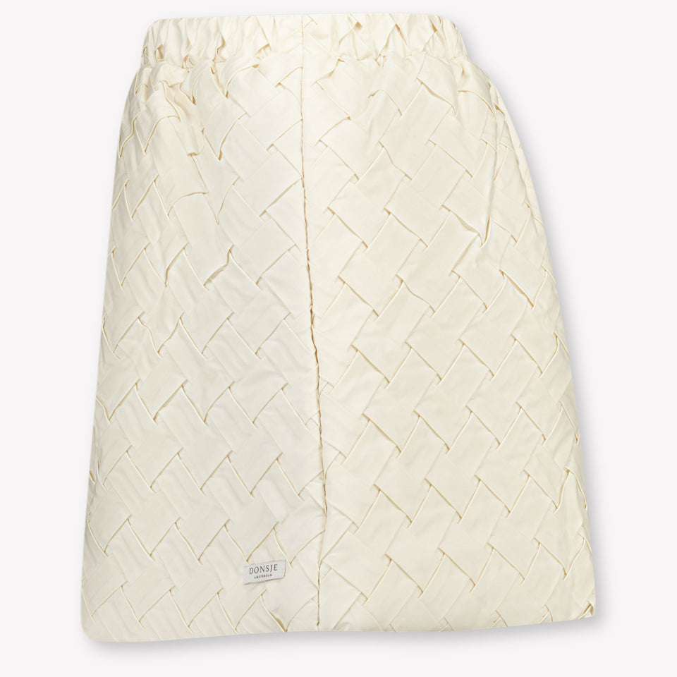 Donsje Amsterdam Camielle Kids Girls Skirt In Beige