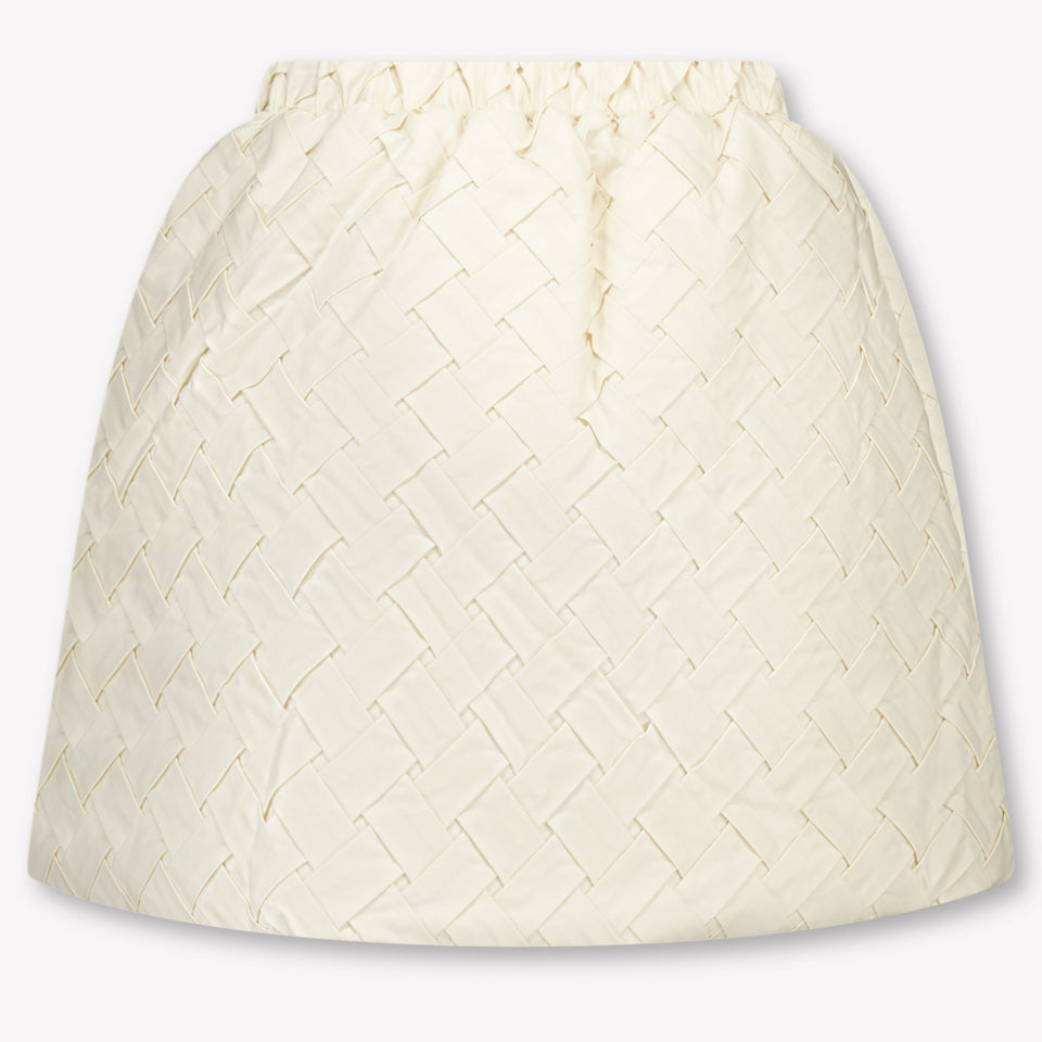 Donsje Amsterdam Camielle Kids Girls Skirt In Beige