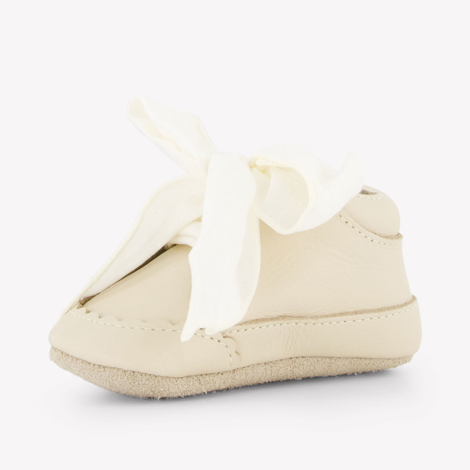 Donsje Amsterdam Baby Girls Shoes In OffWhite