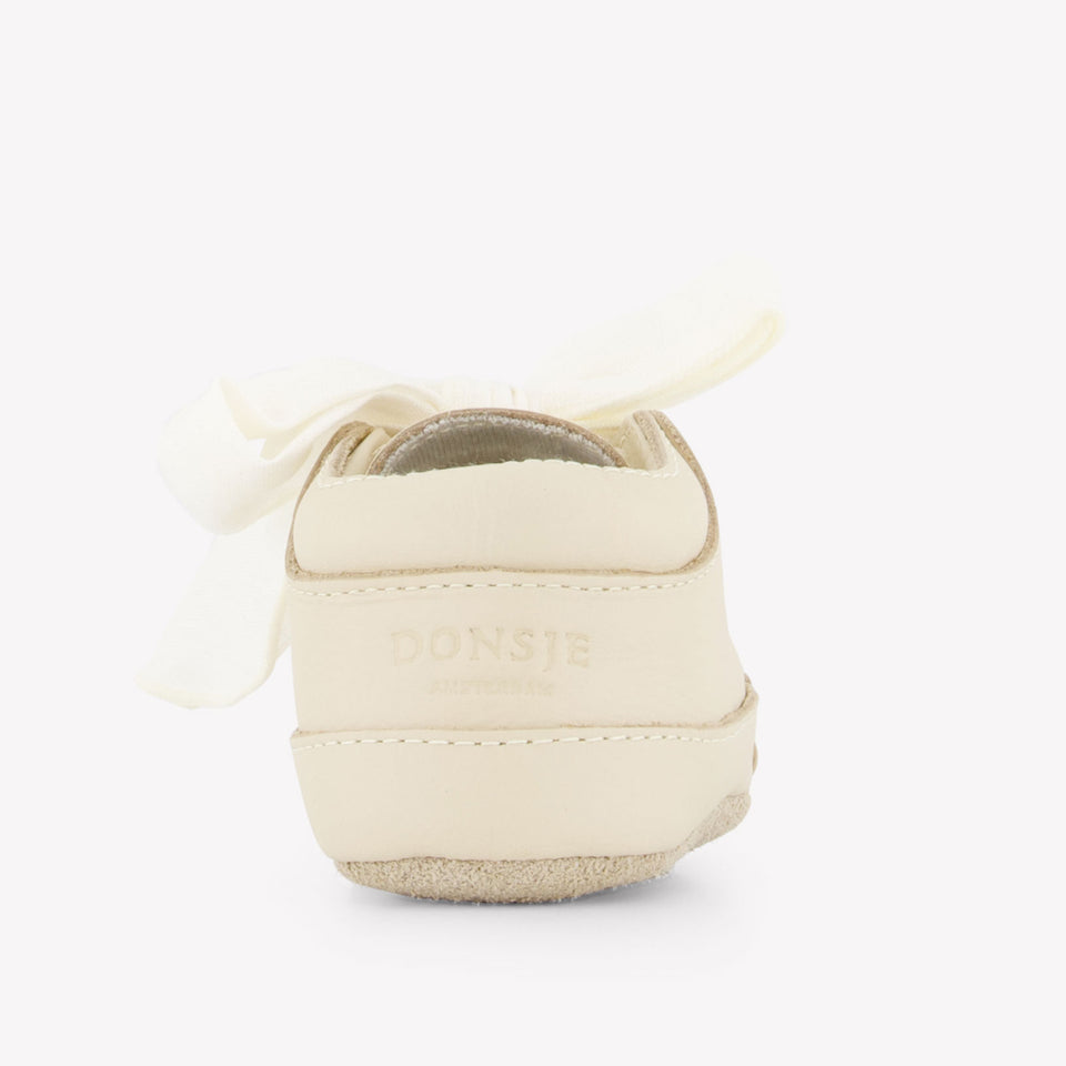 Donsje Amsterdam Baby Girls Shoes In OffWhite