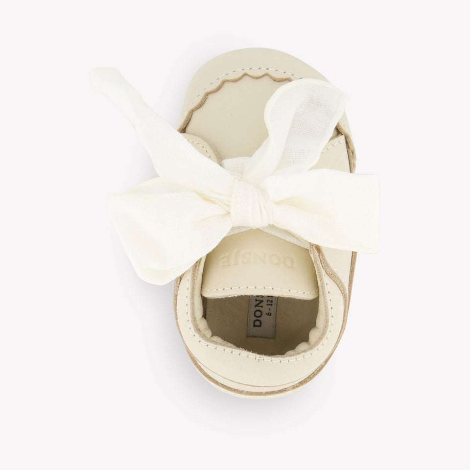 Donsje Amsterdam Baby Girls Shoes In OffWhite