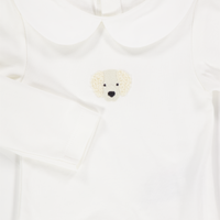 Donsje Amsterdam Baby Unisex Romper In OffWhite