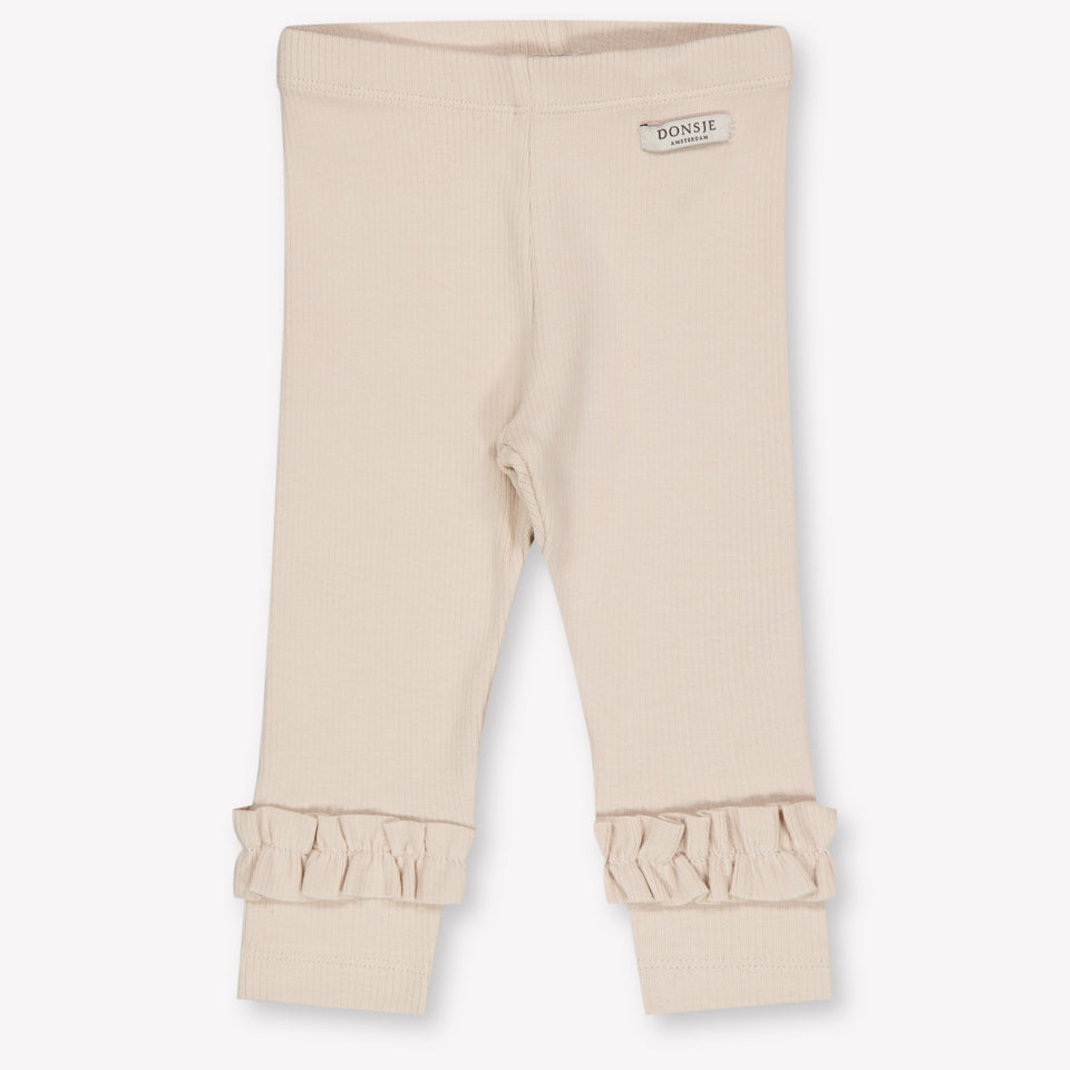 Donsje Amsterdam Baby Meisjes Legging In Beige
