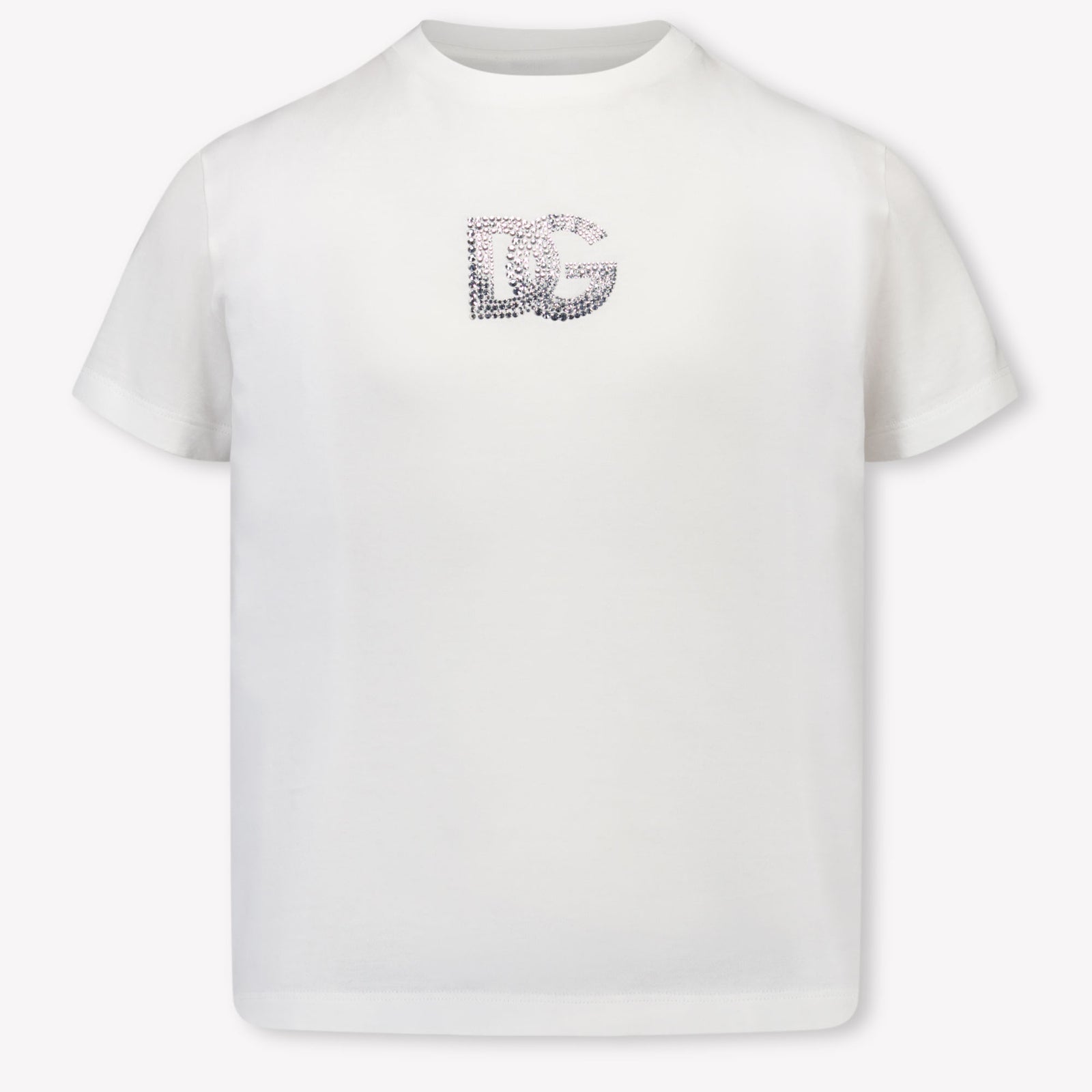 Dolce & Gabbana Kinder Meisjes T-Shirt In Wit