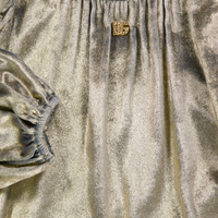 Dolce & Gabbana Kids Girls Dress In Gold