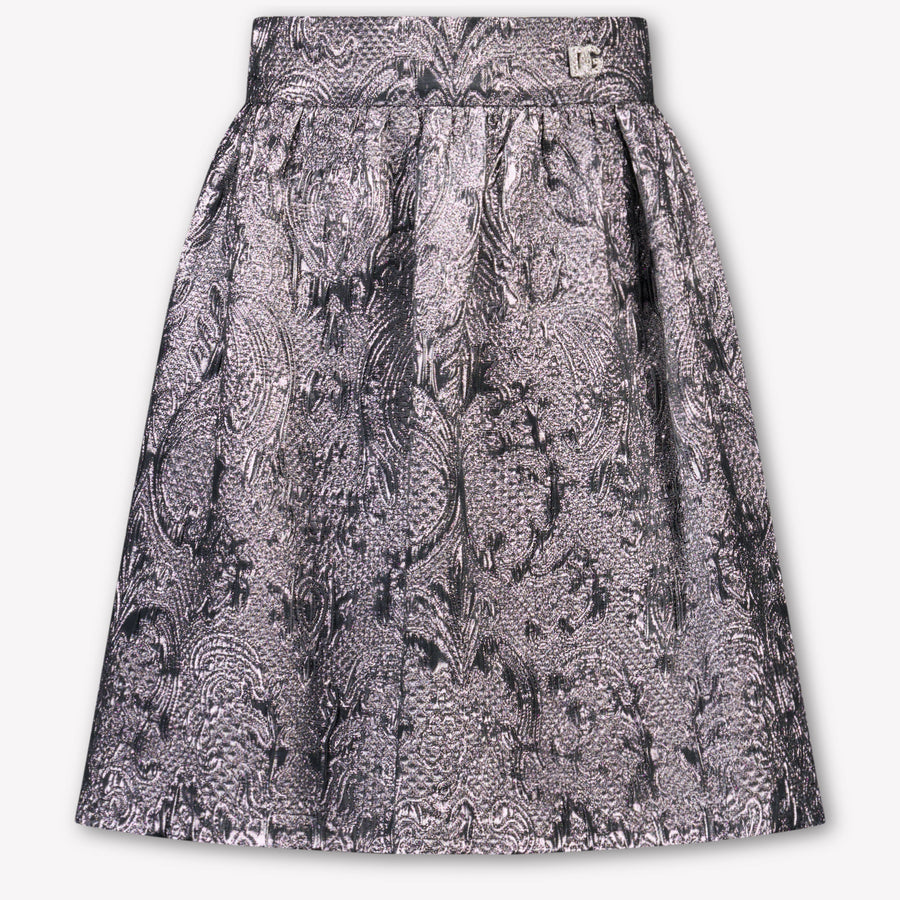 Dolce & Gabbana Kinder Meisjes Rokje In Zilver