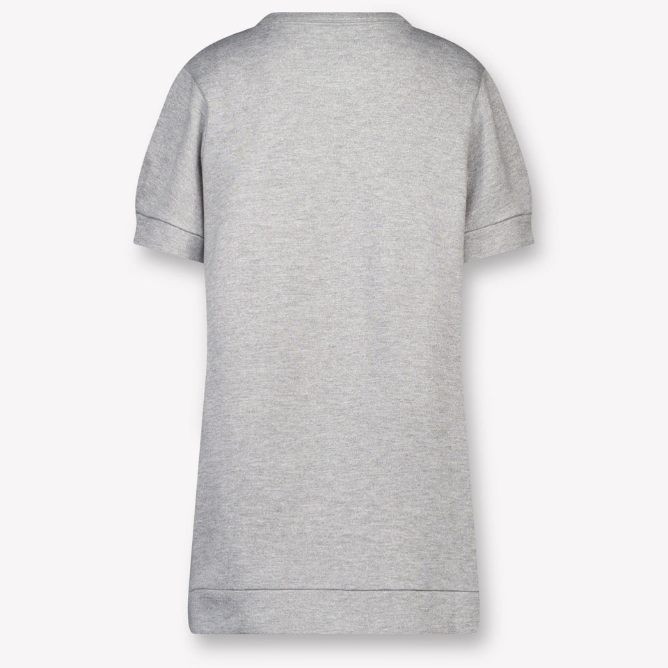 Dolce & Gabbana Kids Girls Skirt In Silver