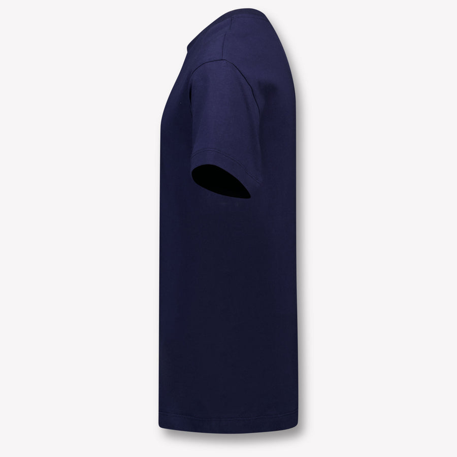 Fendi Kids Boys T-Shirt In Navy