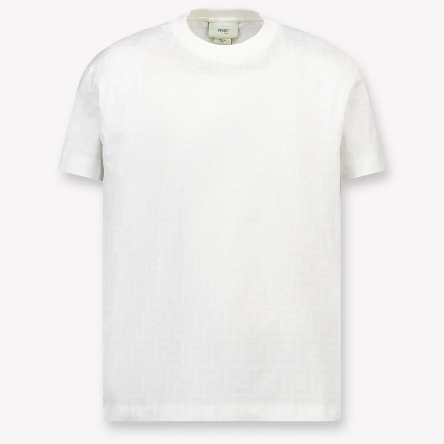 Fendi Boys T-Shirt in White