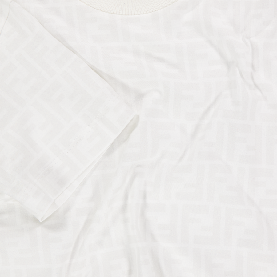 Fendi Kids Boys T-Shirt In White