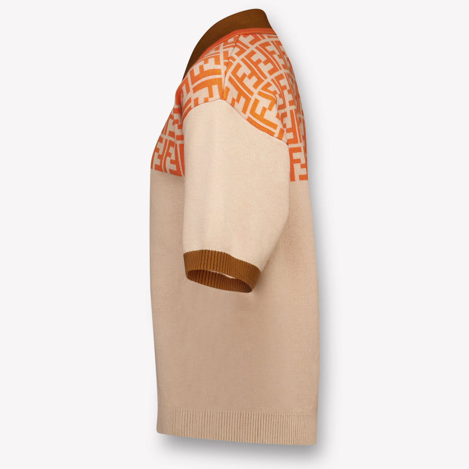 Fendi Kinder Jongens Polo In Beige