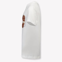 Fendi Kids Boys T-Shirt In White