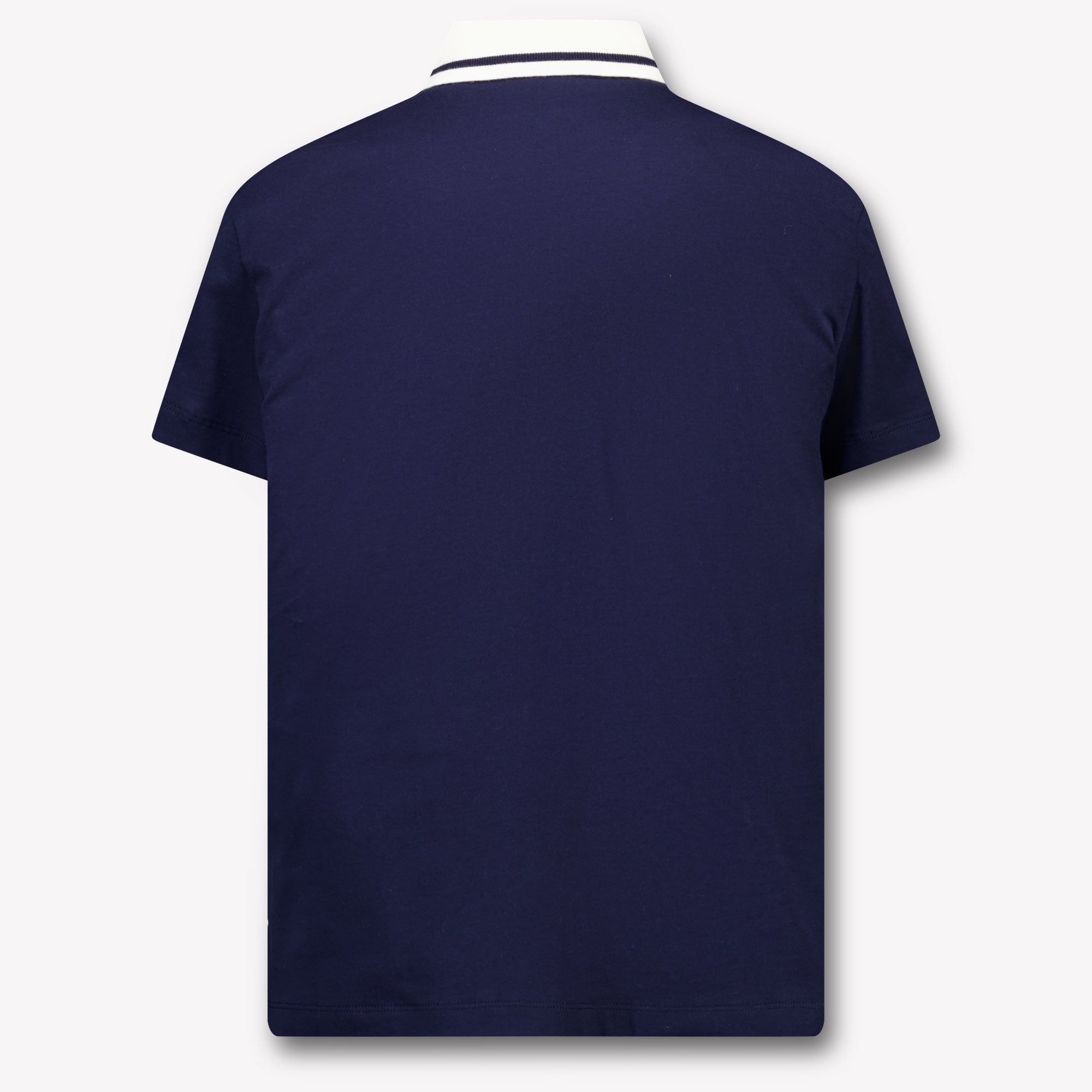 Fendi Kids Boys Polo In Navy