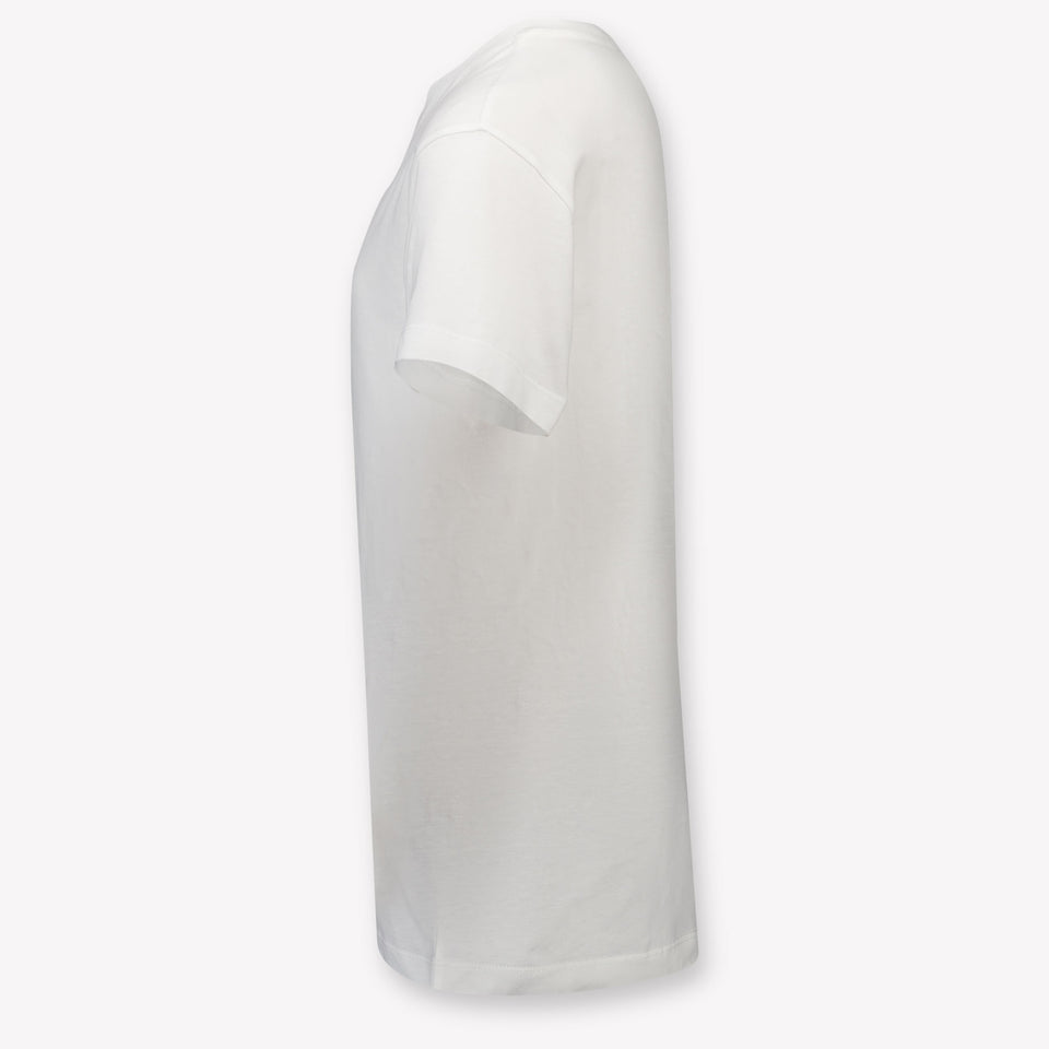 Fendi Kids Unisex T-Shirt In White