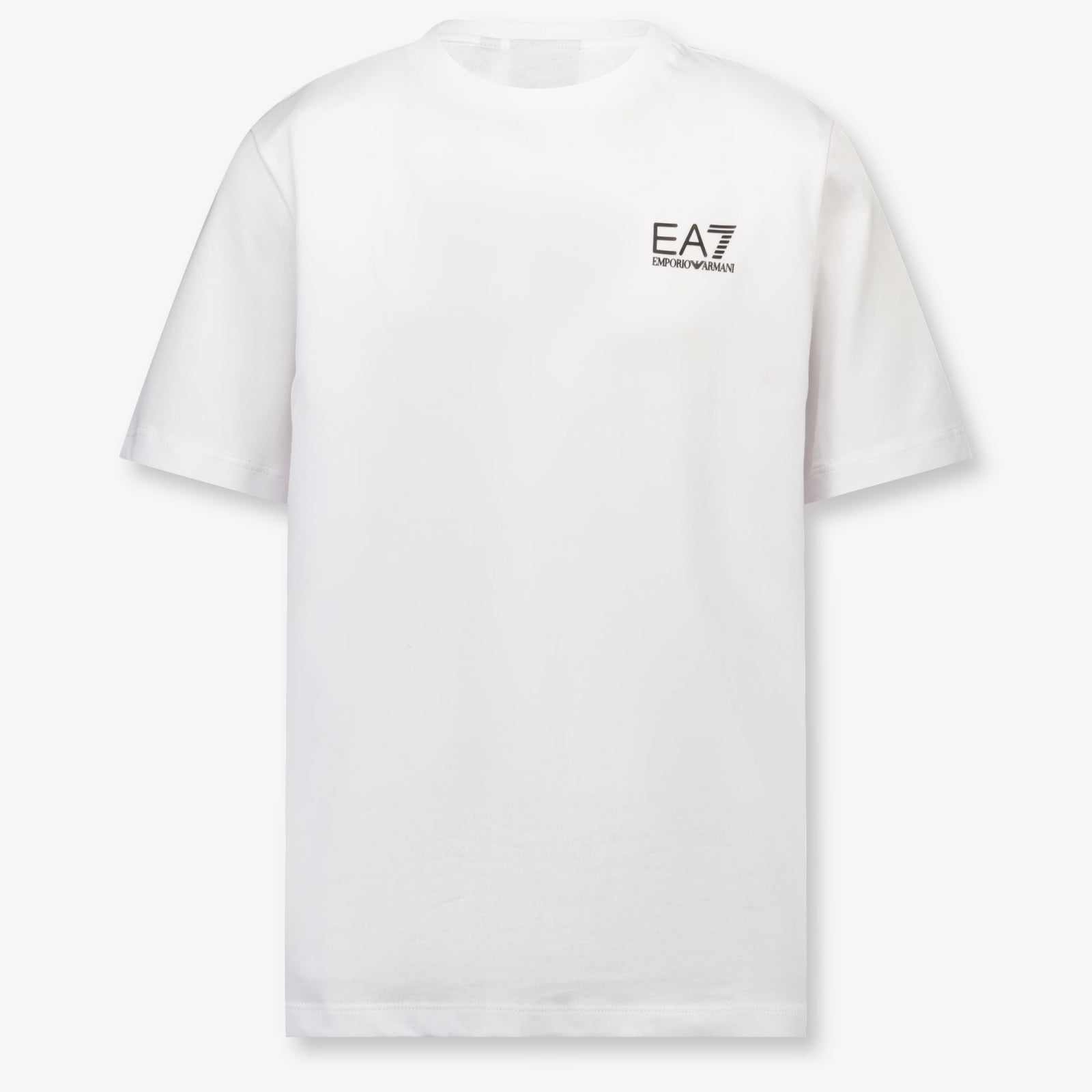 EA7 Kinder Jongens T-Shirt In Wit
