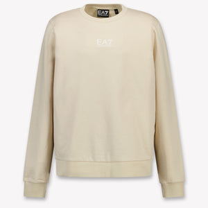 EA7 Kinder Jongens Trui In Beige